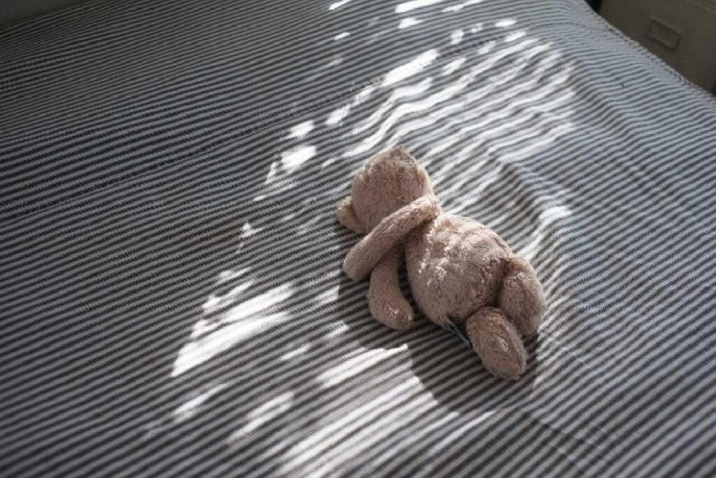 A recém-nascida foi levada ao hospital infantil, mas infelizmente não resistiu