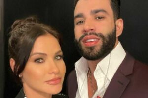 Gabriel, primogênito de Gusttavo Lima e Andressa Suita, comemora os 5 anos com bolo de chocolate simples