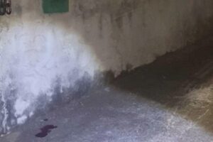 O homem já foi identificado e está cumprindo prisão preventiva domiciliar