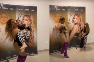 Lexa se diverte dançando com irmã mais nova de Luisa Sonza