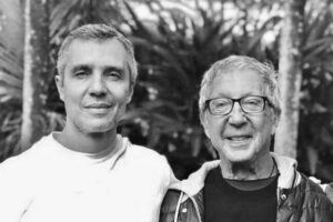 João Paulo Diniz junto do pai, Abilio Diniz