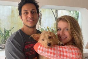 Momento em que o casal descobriu o sexo da primeira filha