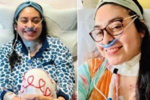Após mais de um ano, a americana finalmente pôde voltar ao convívio diário da família