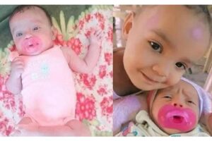 As meninas estavam em um cômodo sem luz