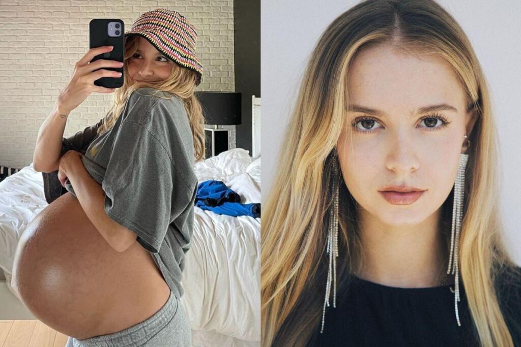 Isa Scherer compartilha fotos grávida