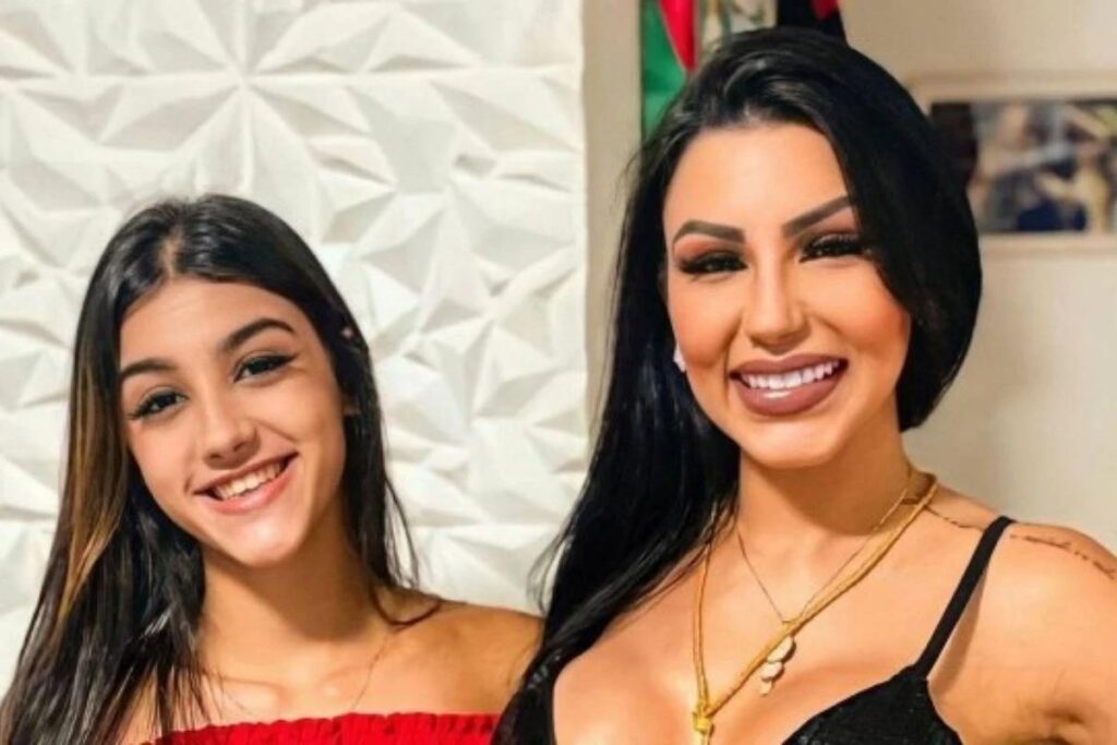 Story de Jenny Miranda falando sobre a filha Bia Miranda