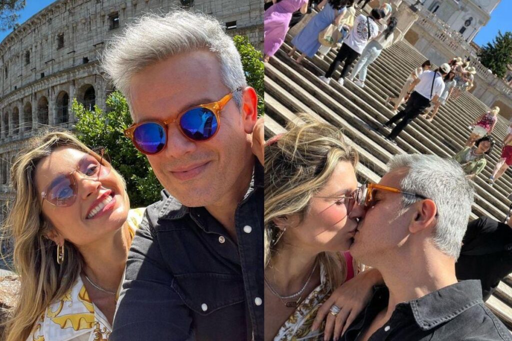Fotos do casal comemorando o dia dos namorados