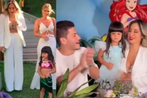 Maíra mostrou a festa da filha