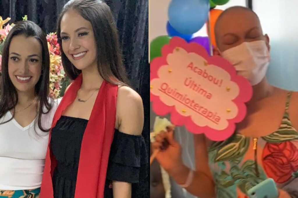 Registros do vídeo feitos por Thaíssa