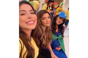 Esposas do jogadores da Copa do Mundo aparecem juntas no Catar