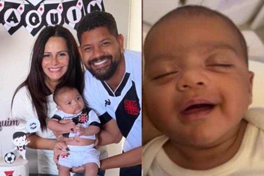 Guilherme Militão compartilha foto com o filho