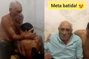 Vaquinha de idoso de 91 anos que cuida de filho com deficiência bate dobro da meta: “Agradeço muito”