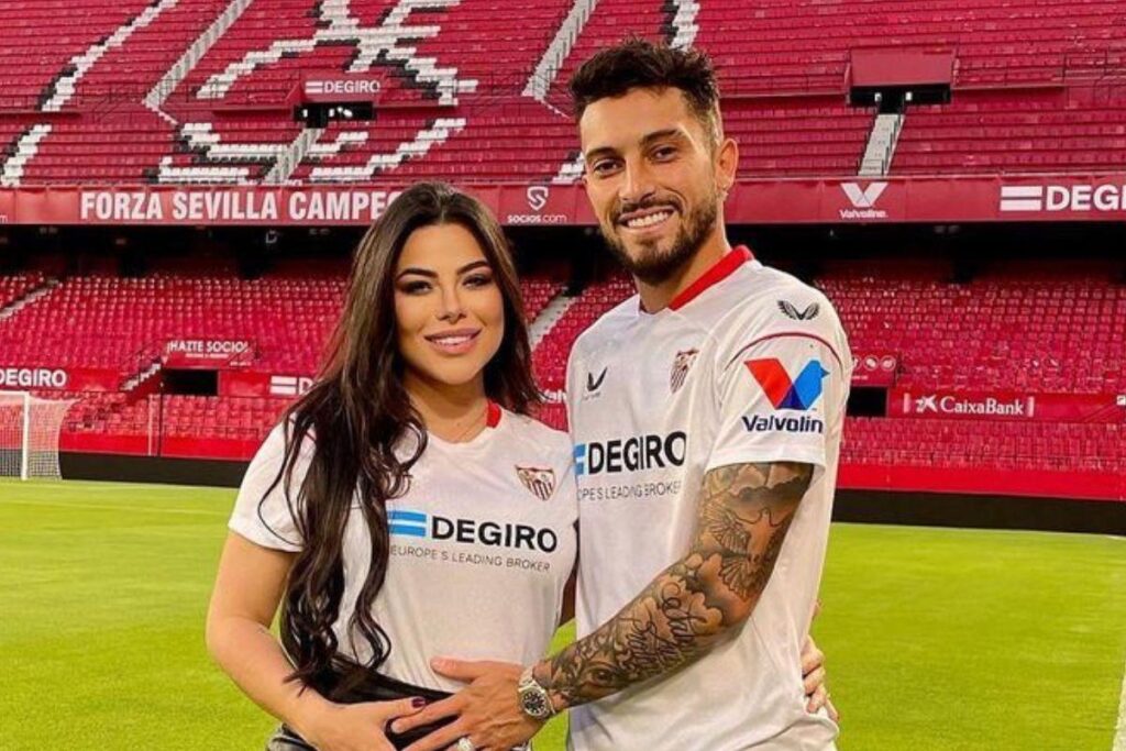 Vitória Telles está grávida de oito meses da primeira filha do casal