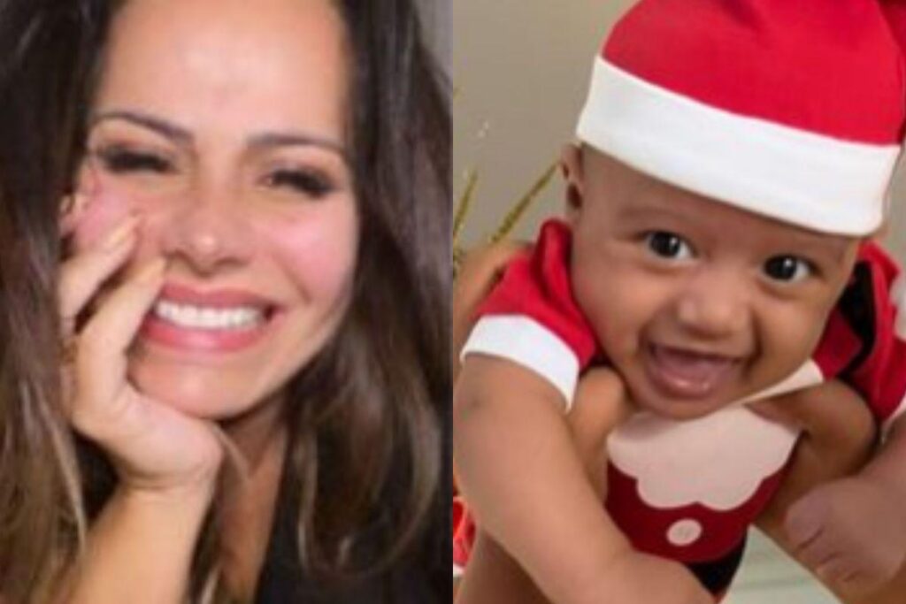Houveram diversos momentos na retrospectiva com o filho Joaquim