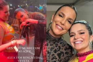 Viih Tube contou do encontro com Ivete nas redes sociais