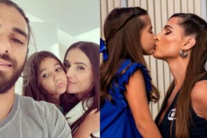 Deborah Secco presenteou a filha