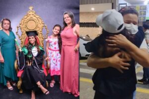 Mãe rifa celular para ajudar a filha
