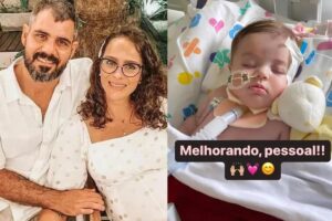 Ele contou sobre a atual situação da filha