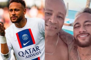 Neymar e o filho, Davi Lucca