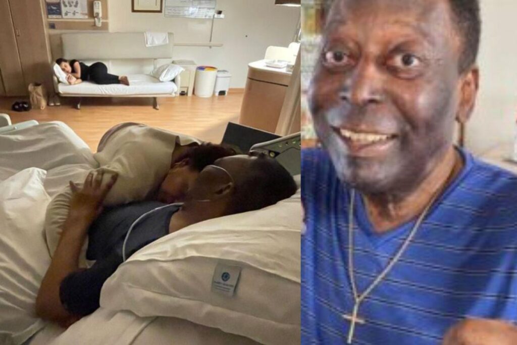 Homenagem feita pelas filhas de Pelé