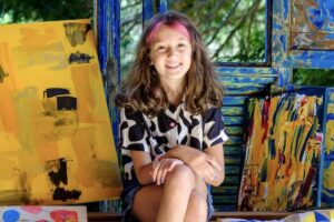 Ela deu início ao seu sonho com apenas 9 anos de idade