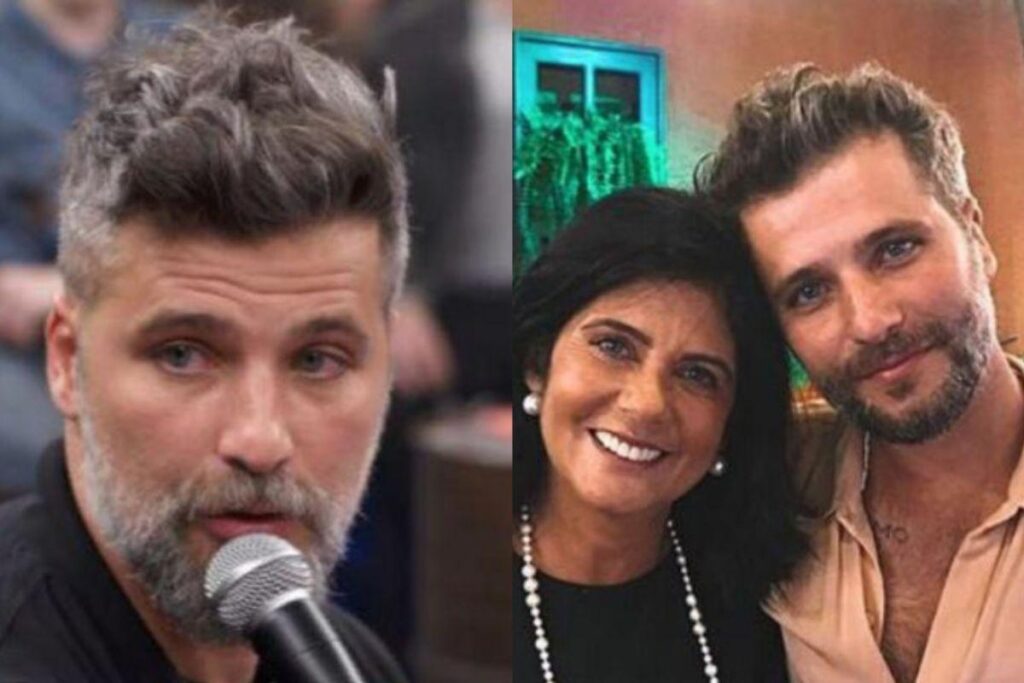 Bruno Gagliasso com a mãe