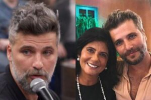 Bruno Gagliasso com a mãe