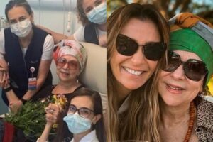 Mãe da atriz Mônica Martelli já teve câncer de mama e ocular