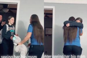 A menina ao lado das duas mães: a ‘bônus’ e a biológica