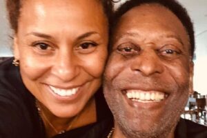 Kely é uma das filhas de Pelé