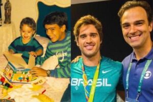 O apresentador fez uma homenagem para o sobrinho