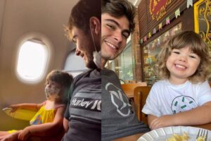 Rafa Vitti e Clara Maria