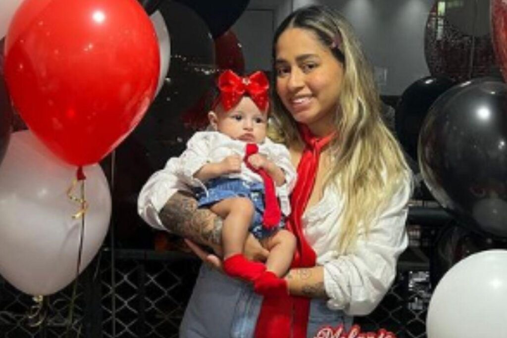 Melanie apareceu ao lado de Gabriel Farias em novo registro