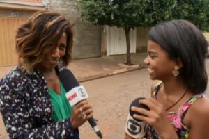 Mirella contou que se inspira em Glória Maria