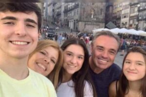 Essa foi a última foto de Gugu com a família