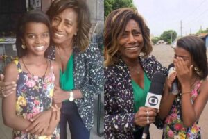 Mirella não queria falar sobre a morte de Glória Maria