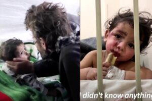 Vídeo emocionante: pai acha filho de 1 ano após perder resto da família em terremoto na Síria