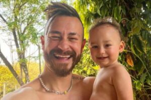 O participante do BBB23 decidiu cantar em homenagem ao filho
