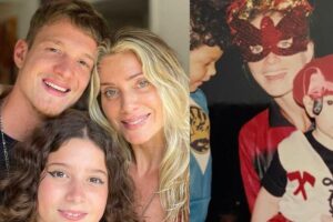 Em clima de Carnaval, Leticia Spiller relembra fotos inéditas com os filhos ainda pequenos