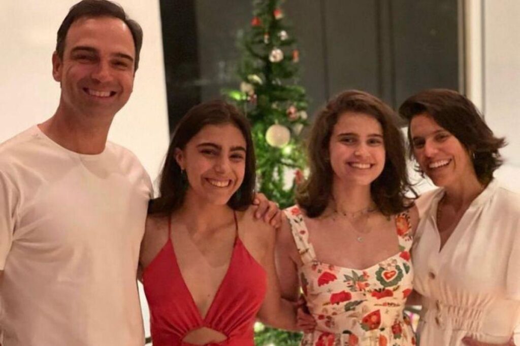 Bolo de aniversário da filha de Tadeu Schmidt chama atenção