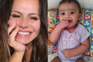 Viviane Araujo posta foto do filho