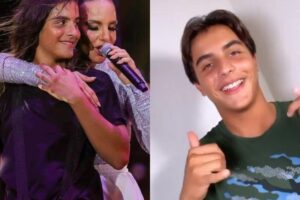 Ivete Sangalo exibiu a transformação no visual do filho, Marcelo