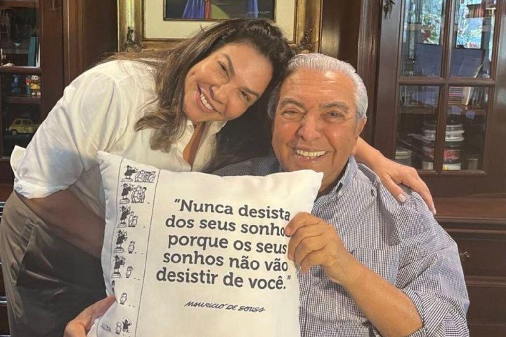 Monica Sousa é a segunda filha de Mauricio de Sousa