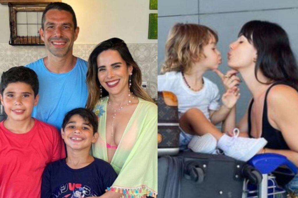 Isis com o filho