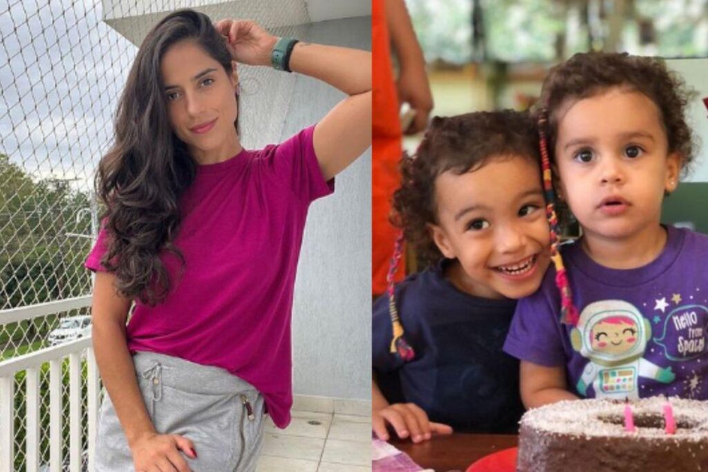 Camilla Camargo mostra festa de anivesário da filha