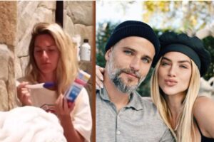 Giovanna Ewbank ao lado da família