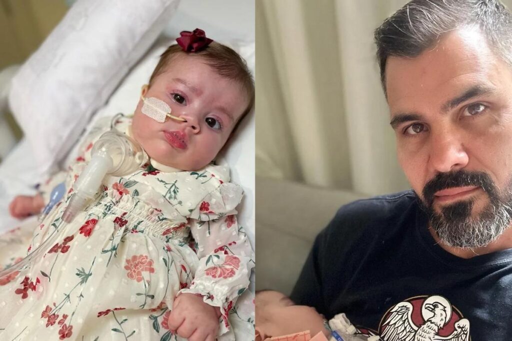 No hospital, Juliano Cazarré fala sobre o estado de saúde da filha: “Dias delicados”