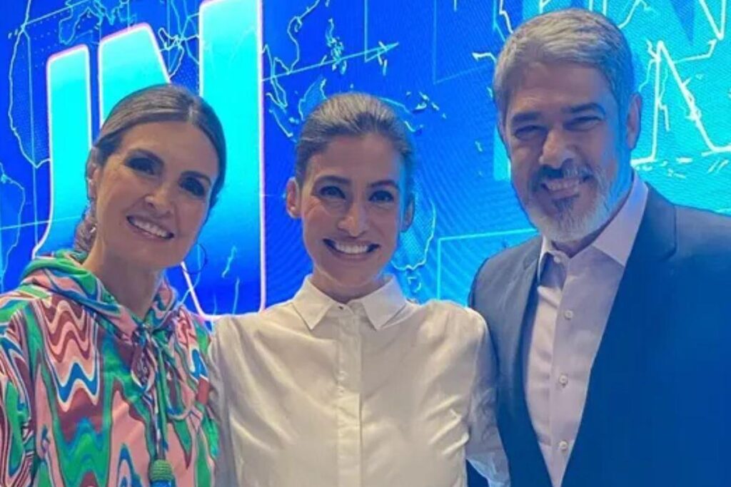 Fátima Bernardes e William Bonner já acabaram se encontrando durante caminhada com filho, atuais parceiros e amigos