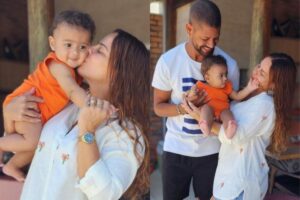 Viviane Araujo, Guilherme Militão e Joaquim
