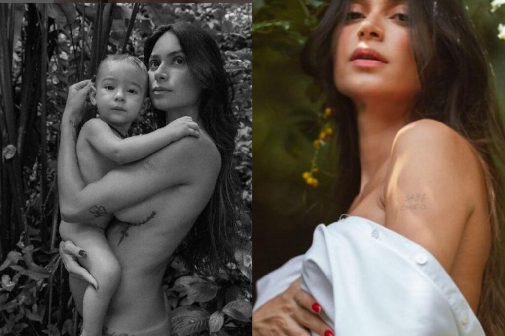 Thaila Ayala fala sobre desafios e alegrias da maternidade com fotos inéditas da bebê: “É exaustivo”